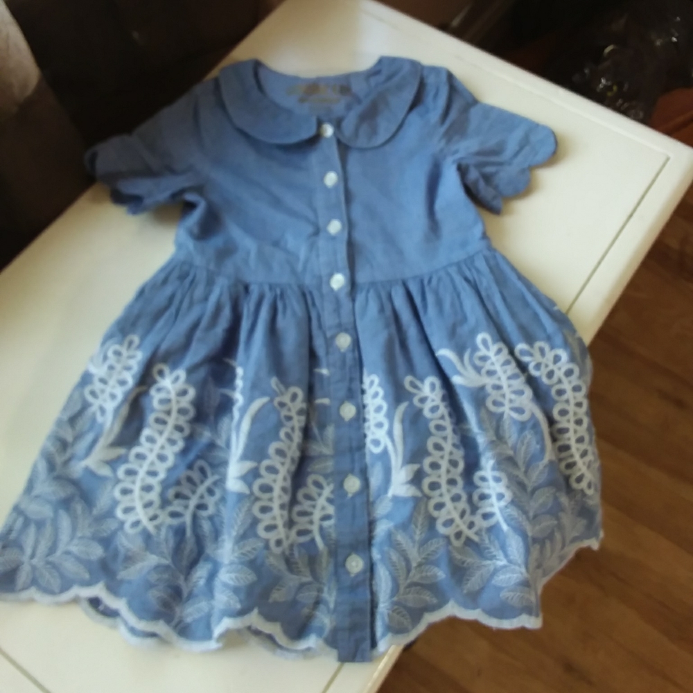 Adorable Chambray Denim Dress